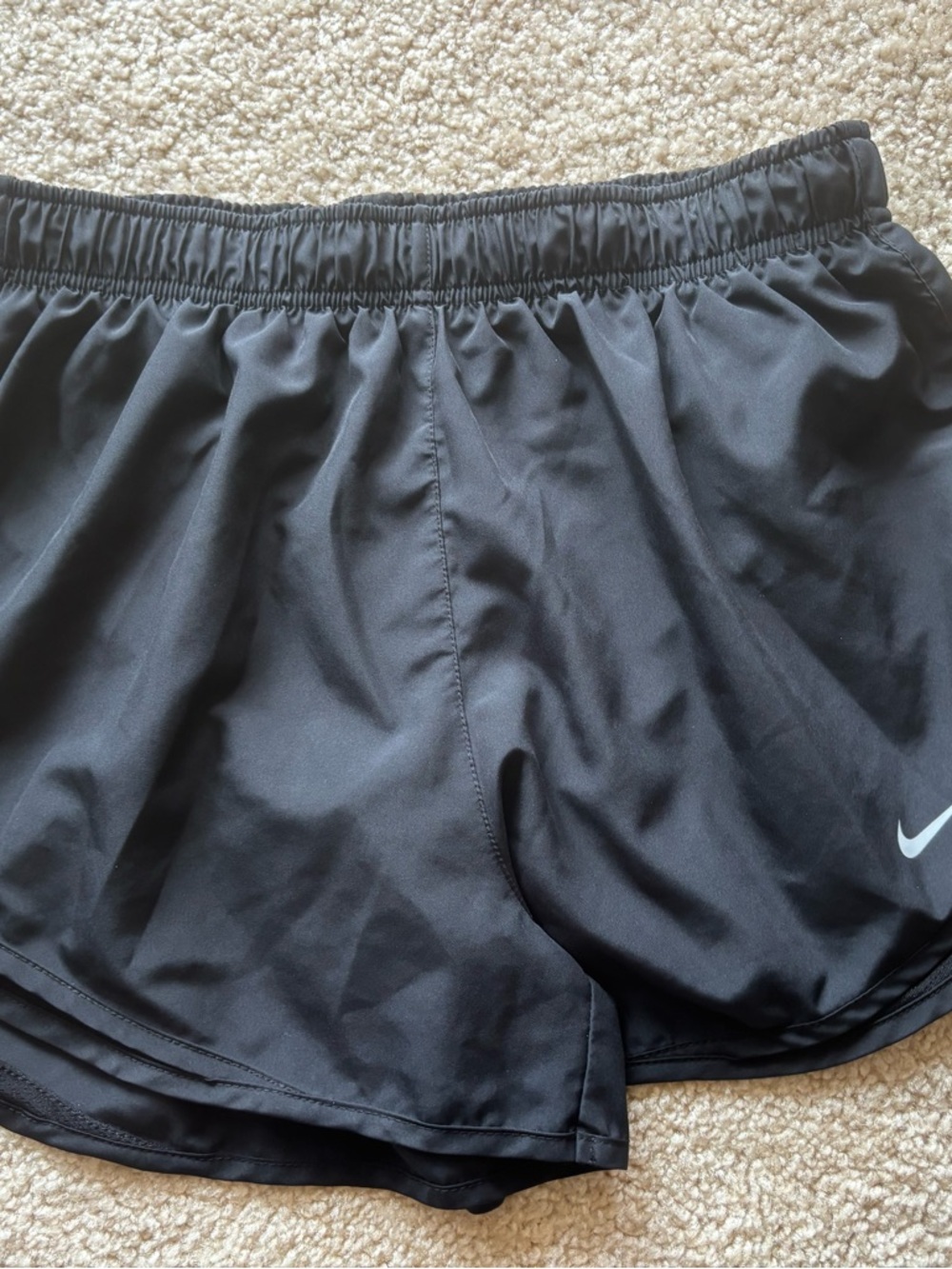 Nike Black Running Shorts S/M - Picture 6 of 7